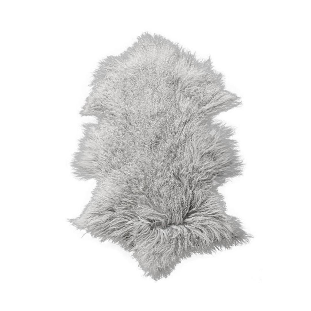 Meru Lamb Fur - Silver Grey image 0